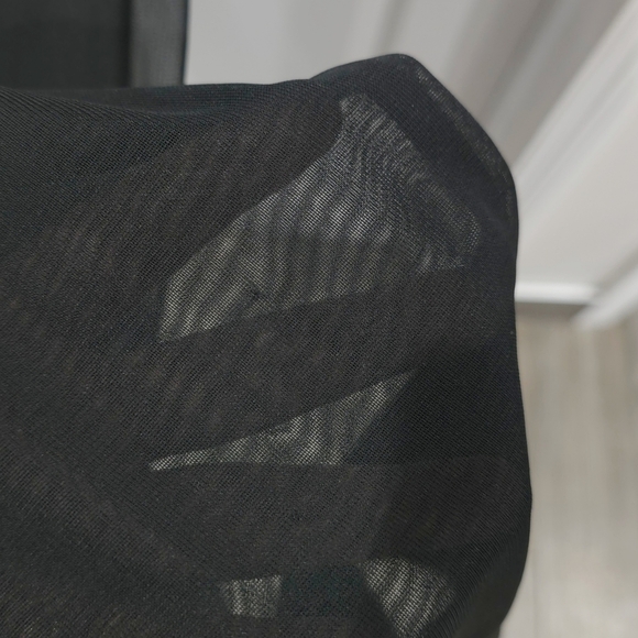 MORGAN & CO Elegant Black Sleeveless Halter Maxi Dress, Evening Gown, Size 5/6 - Picture 10 of 16